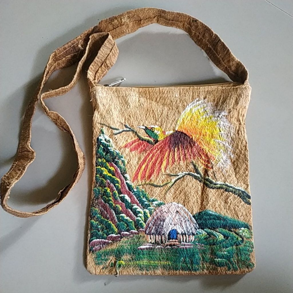 tas kulit kayu , tas Papua , Noken , noken papua