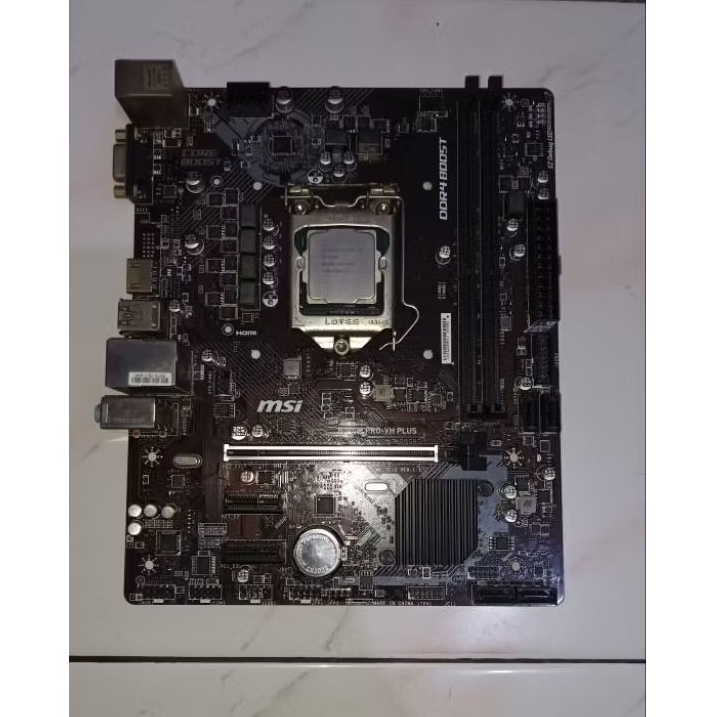paket Mobo H310 + processor i3-8100