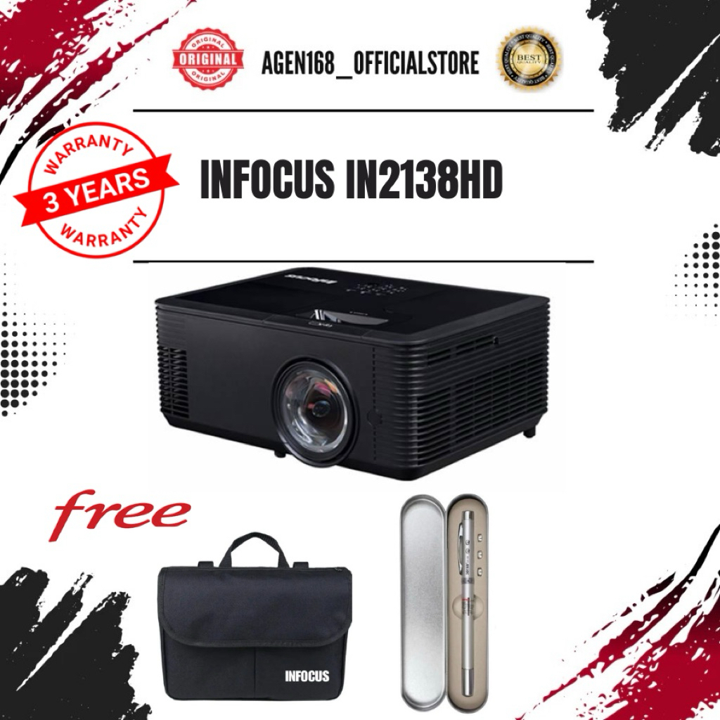 Proyektor Infocus IN2138HD ORIGINAL
