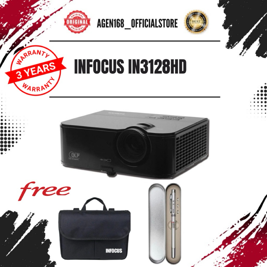 Proyektor Infocus IN 3128HD Original Projector