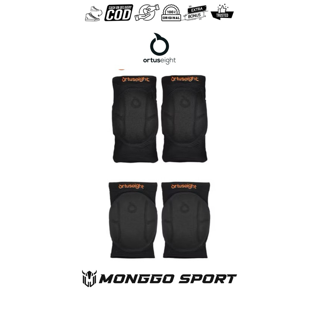 Kneepad dan Elbowpad Ortuseight Olympico Pelindung Siku dan Lutut