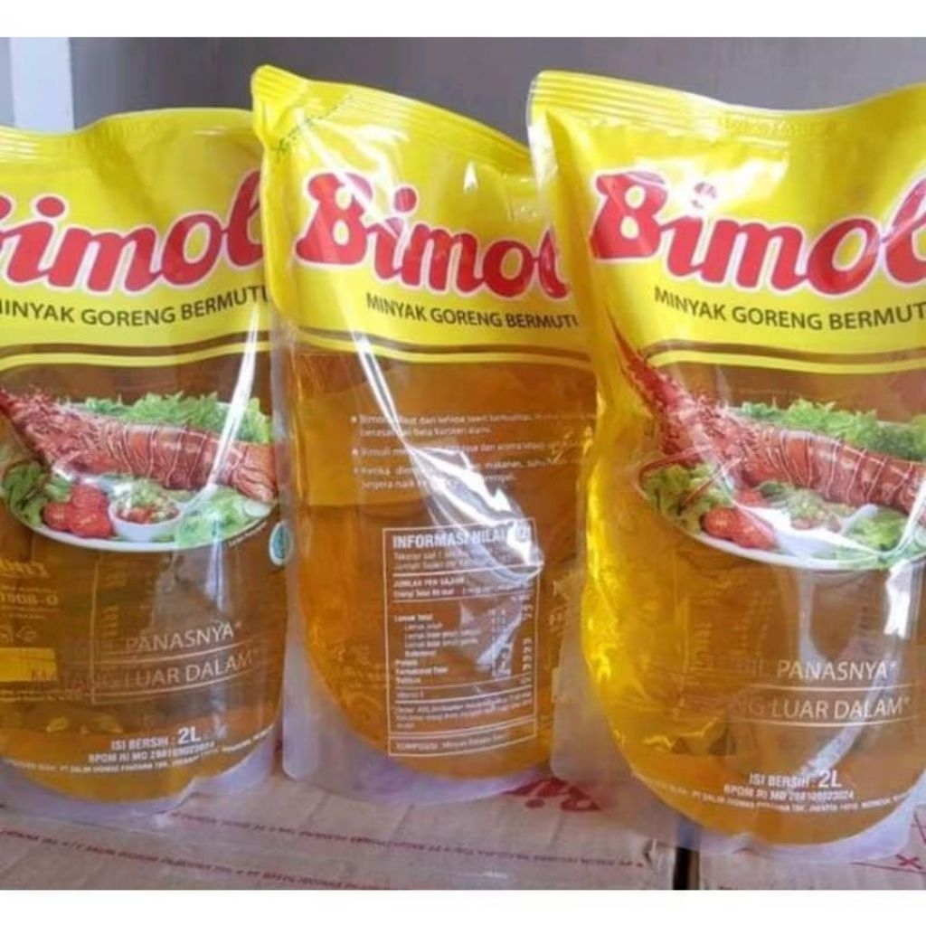 minyak goreng Bimoli 2 Liter 6 pcs 1karton