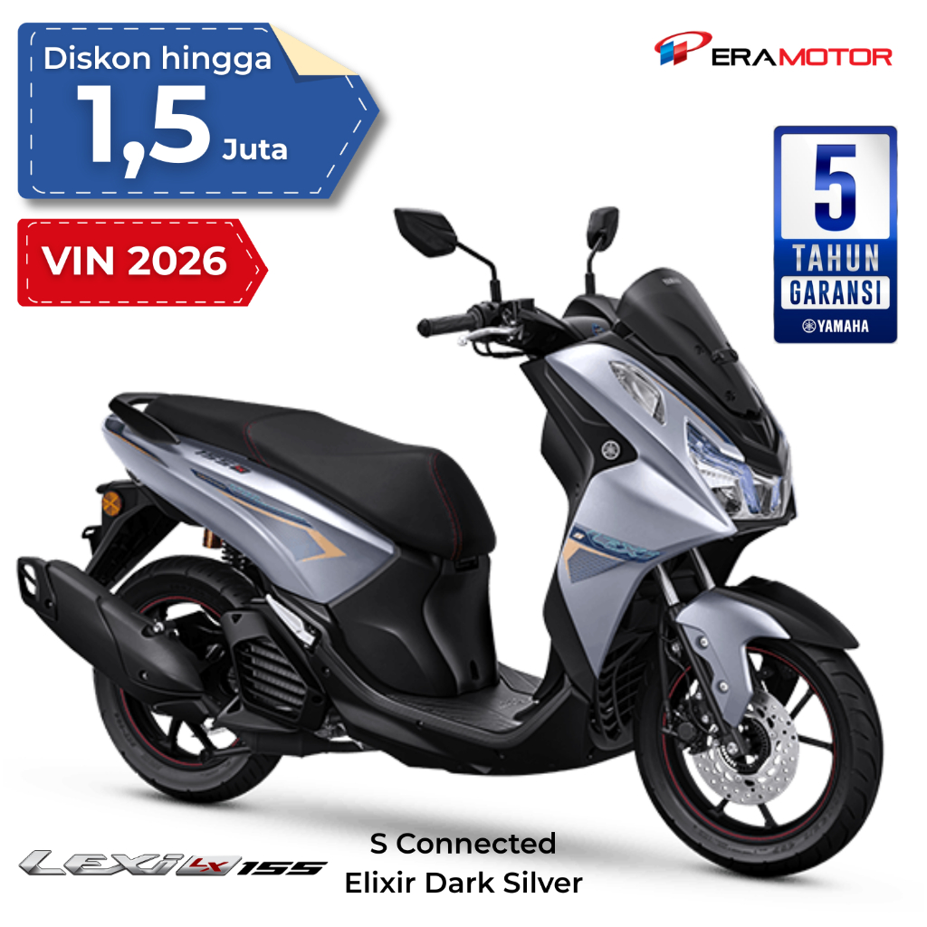 Yamaha Sepeda Motor Lexi LX 155 S Connected