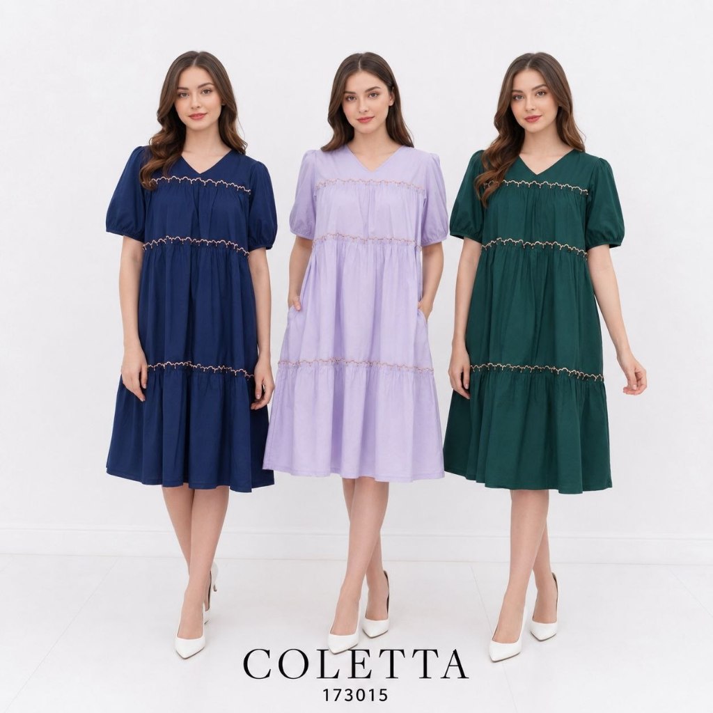 Dress Wanita Katun Coletta 173015