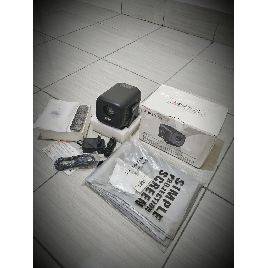 [LIKENEW] Proyektor XGODY A5 Android Second Preloved