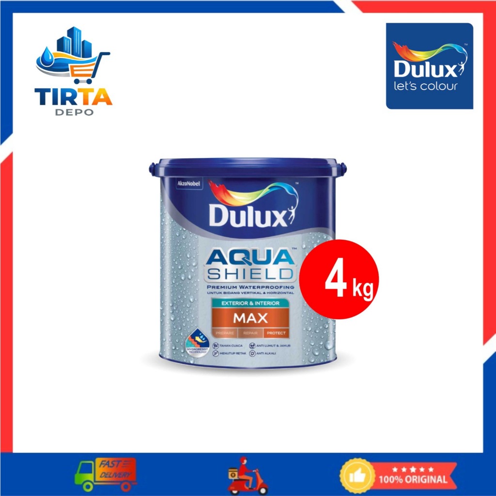 Dulux Aquashield Max 4 Kg Cat Waterproofing Anti Bocor