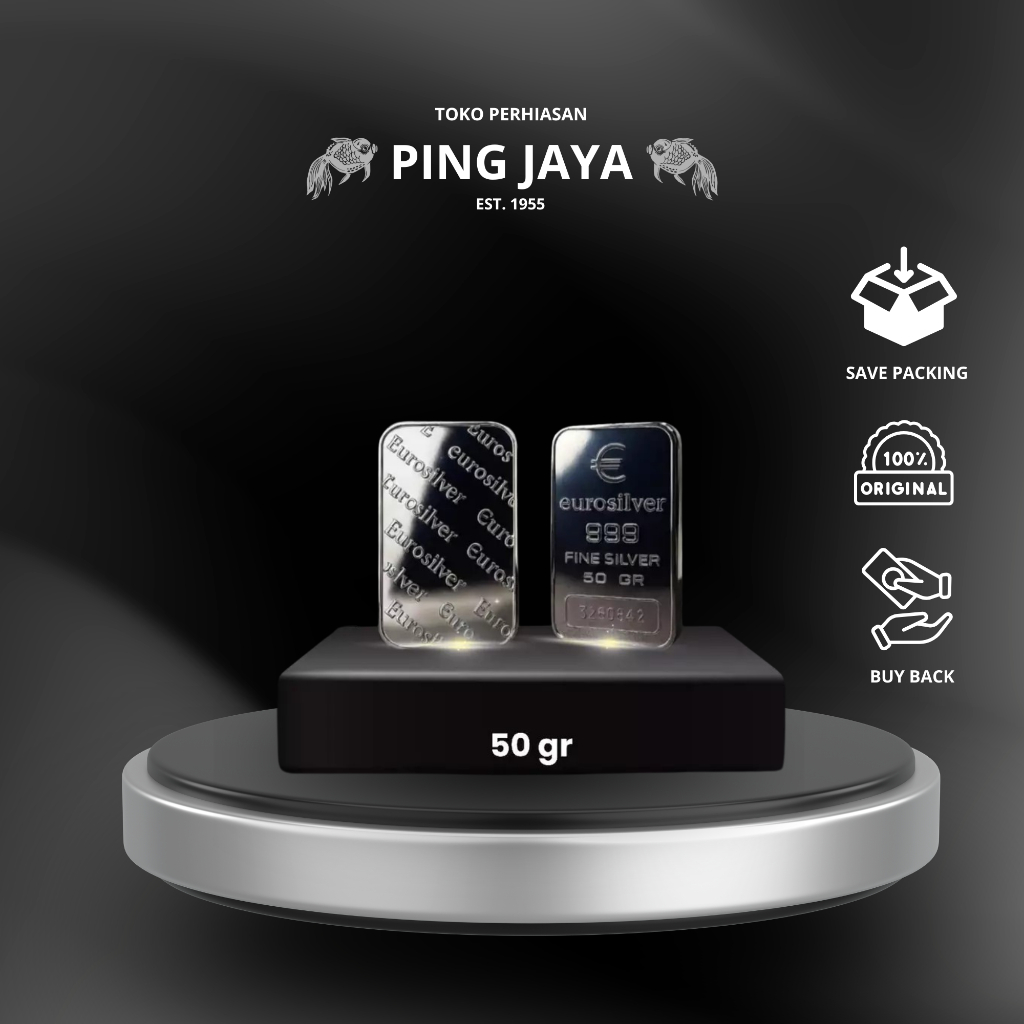 SILVER LOGAM MULIA - EUROSILVER 50 G