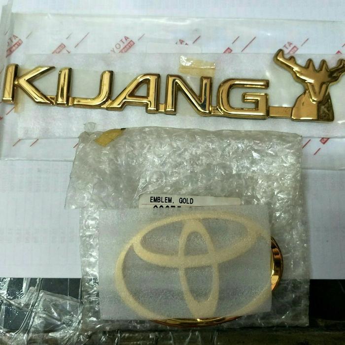 EMBLEM KIJANG GOLD OK.