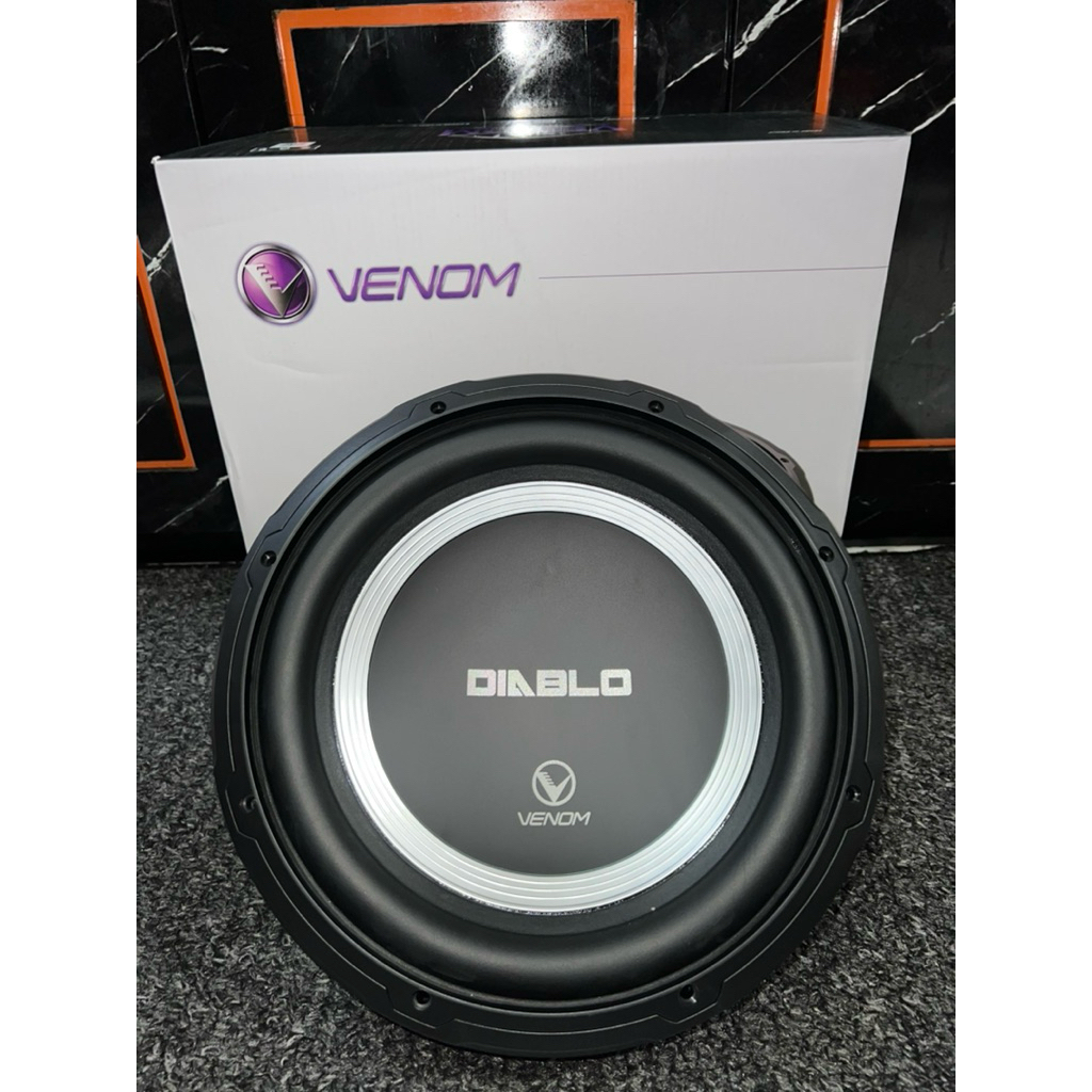 SUBWOOFER VENOM 12IN HITAM VX-12D.2