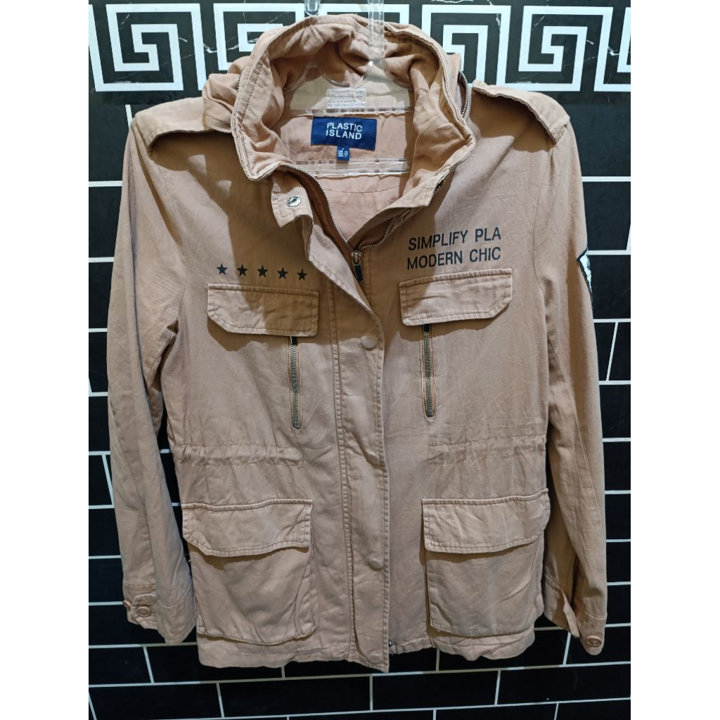 JAKET PARKA Plastic Island
