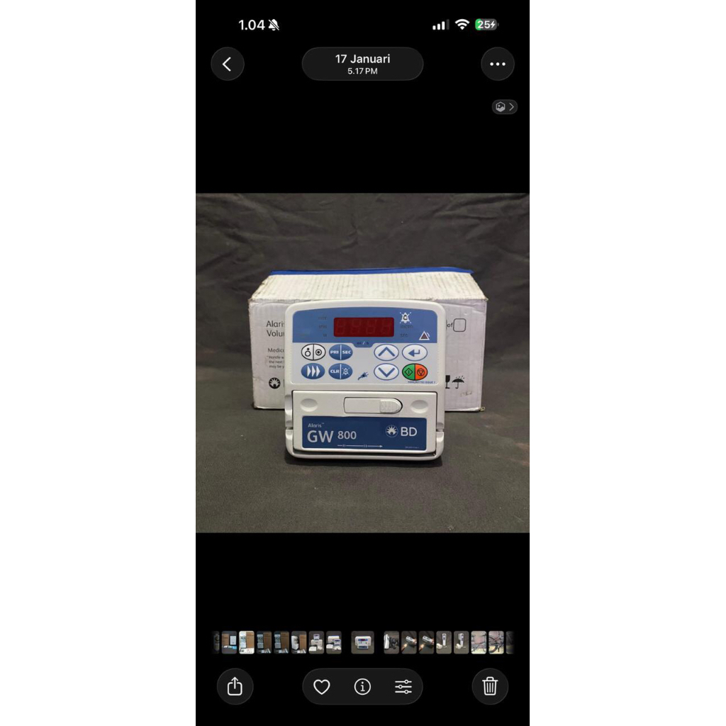 infuse pump Alaris Gw-800