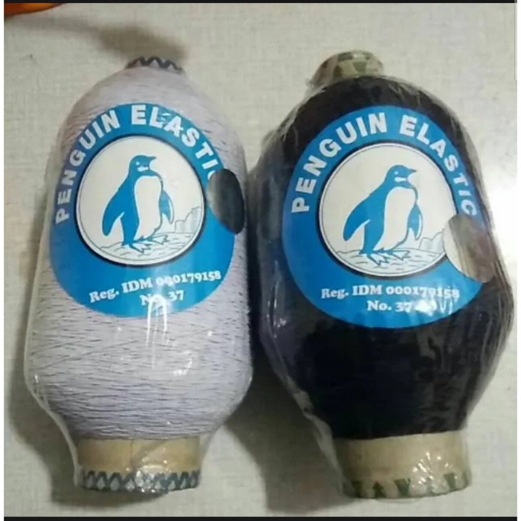 Benang Karet Pinguin - Elastis smock karet pinguin (1.mm)  isi 900yard