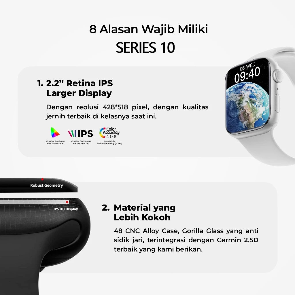 TERBARU [COD 100% ORI] APPLE SMARTWATCH SERIE S11 SMART WATCH 10 PRO MAX JAM PINTAR OLAHRAGA