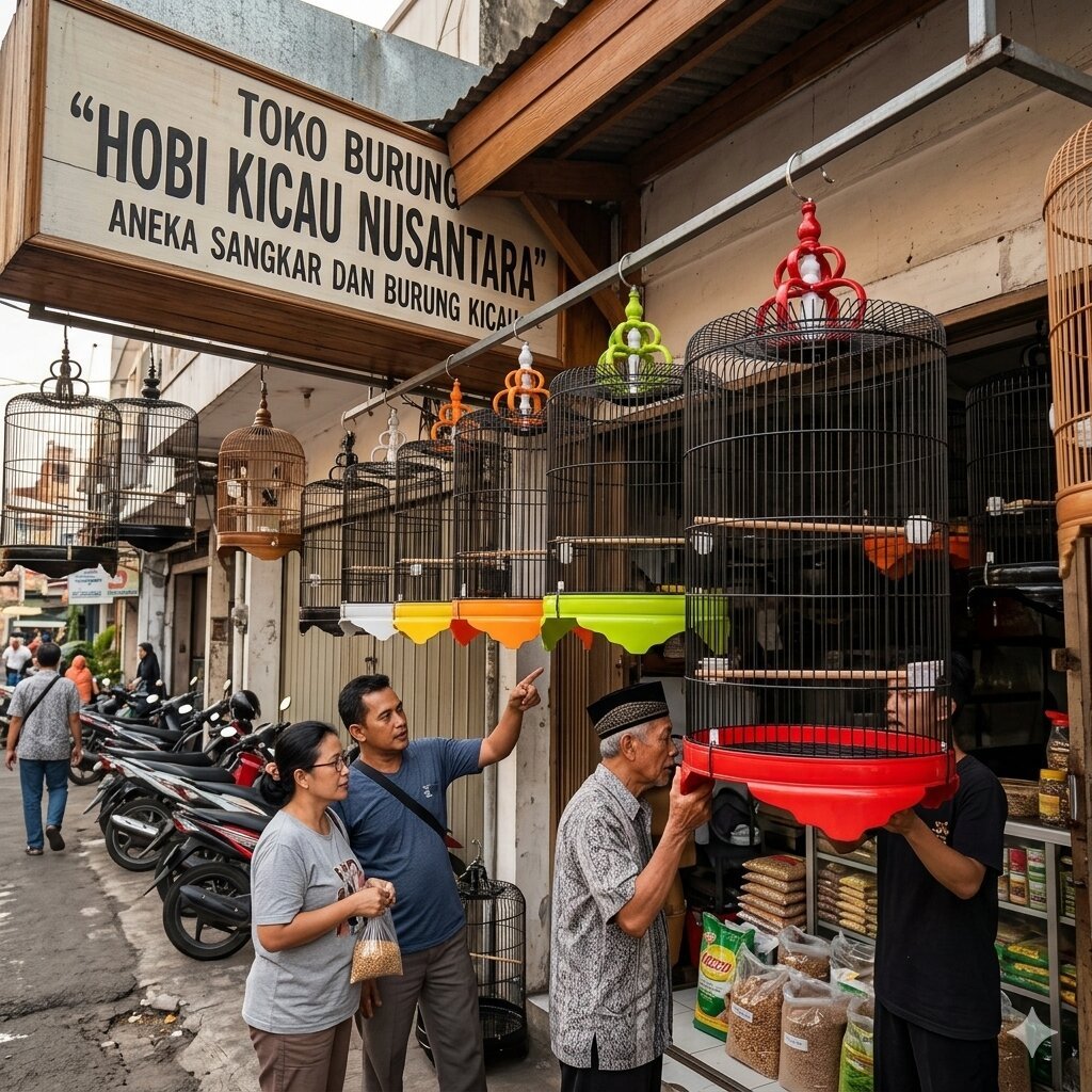 SANGKAR MURAI JUMBO 42 CM SANGKAR KANDANG BURUNG POKSAY KACER IMPORT PVC TEBAL KANDANG MURAI POKSAY 