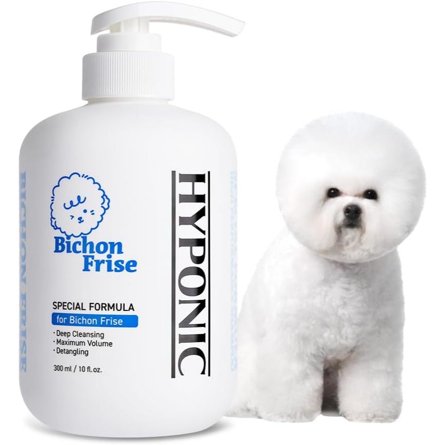 Hyponic Bichon Frise Shampoo - Hypoallergenic Sampo Anjing Bichon Dog Deep Cleansing Volumizing