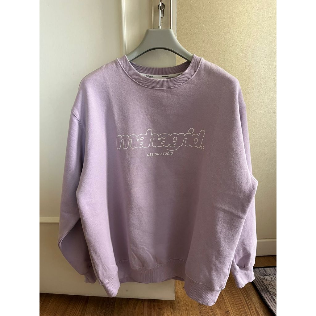 Mahagrid Lilac Sweater Unisex | Sweater Korea Mahagrid Lilac Gemas