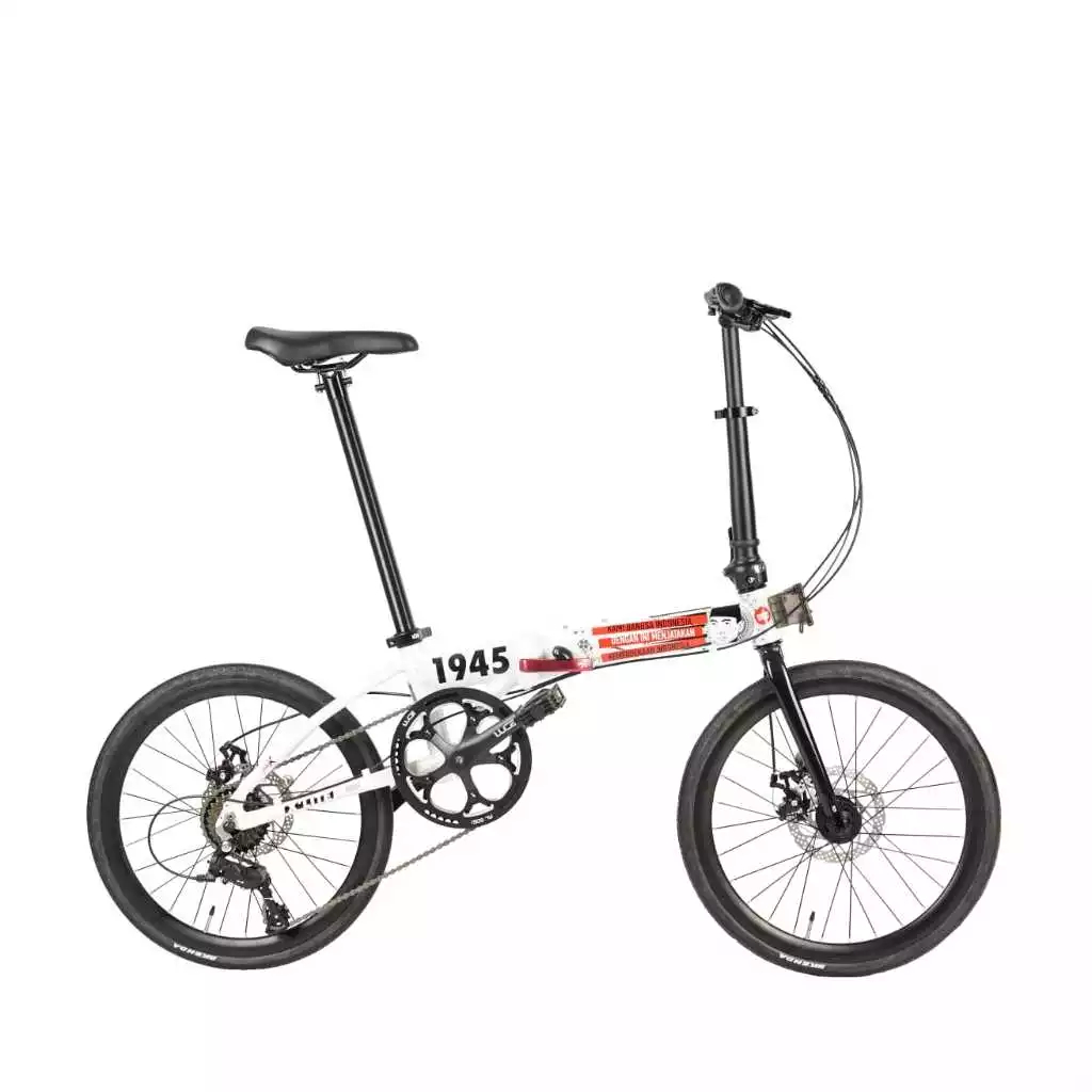 Sepeda Lipat ELEMENT 20 inch Fold X ( X-Lite ) Damn I Love Indonesia 8 speed. 41961
