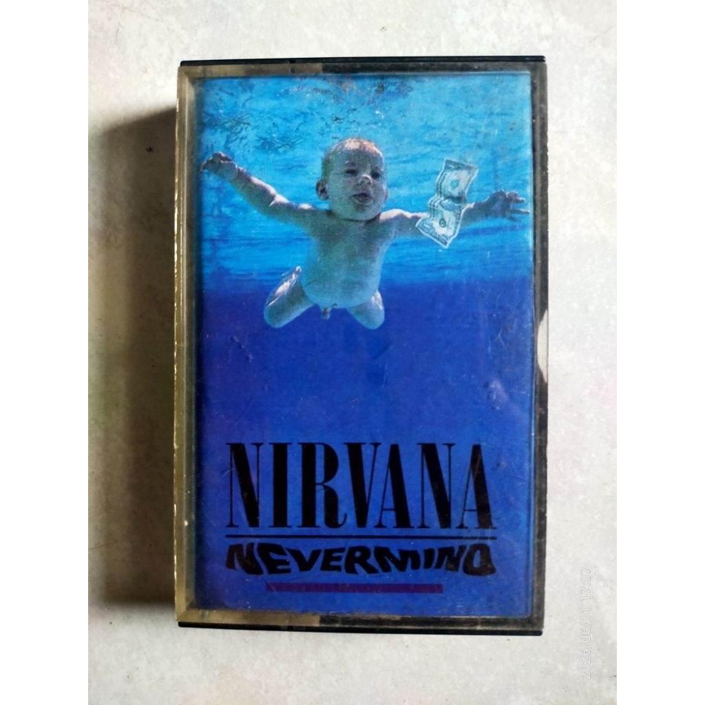 kaset pita jadul NIRVANA "nevermind" (Bootleg)