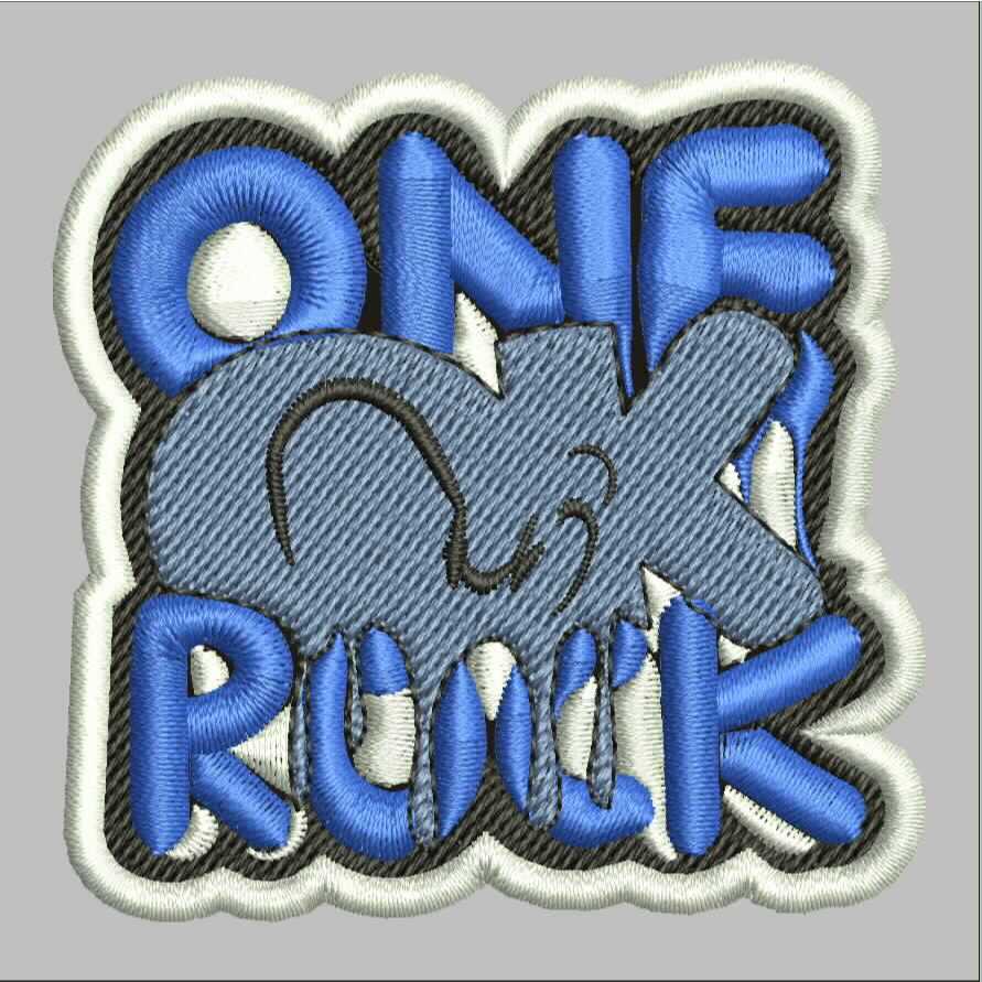 PATCH BORDIR-ONE OK ROCK BERKUALITAS PATCH EMBROIDERY