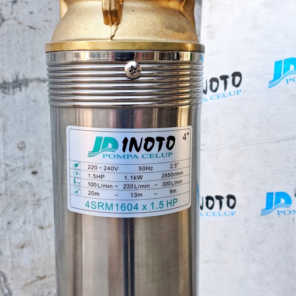 Submersible INOTO 4 inch 1,5HP