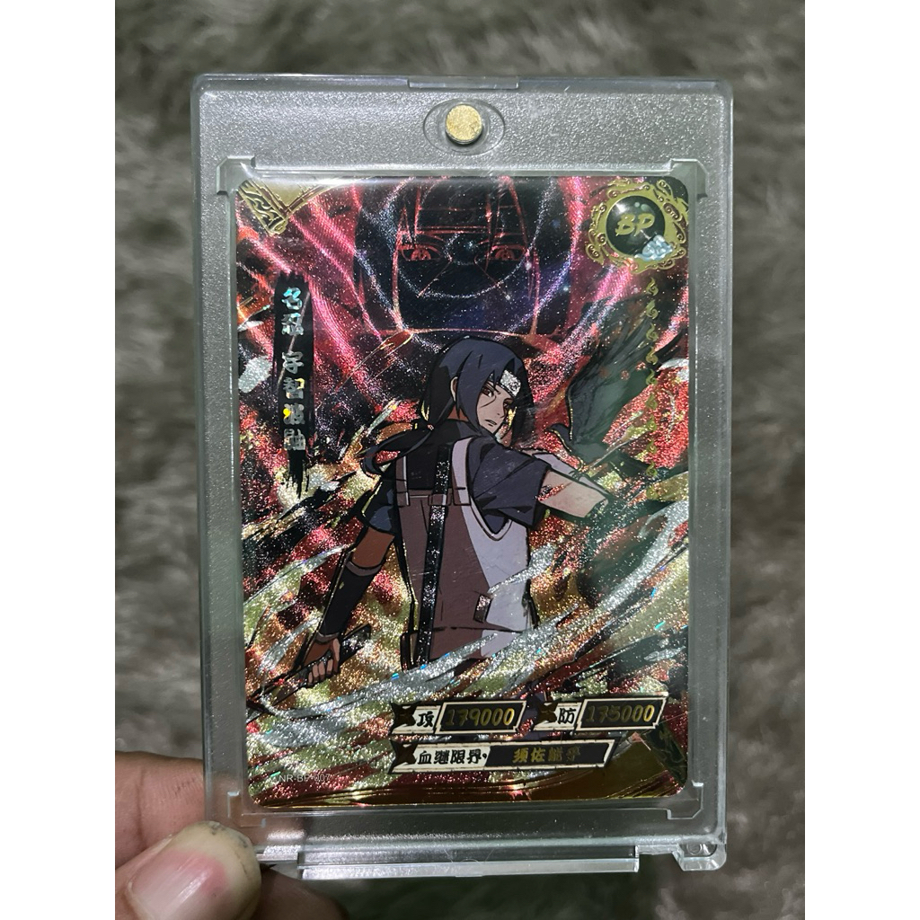 Kartu Naruto Kayou BP Itachi Uchiha free magnetic case