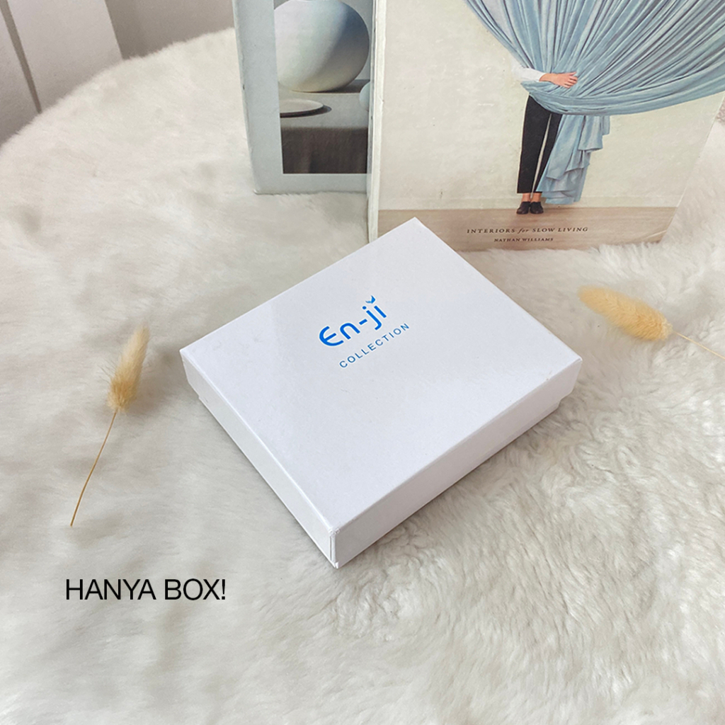 En-ji Wallet Hardbox Dompet Kecil dengan Kotak Keras - Model En-ji - Kecil