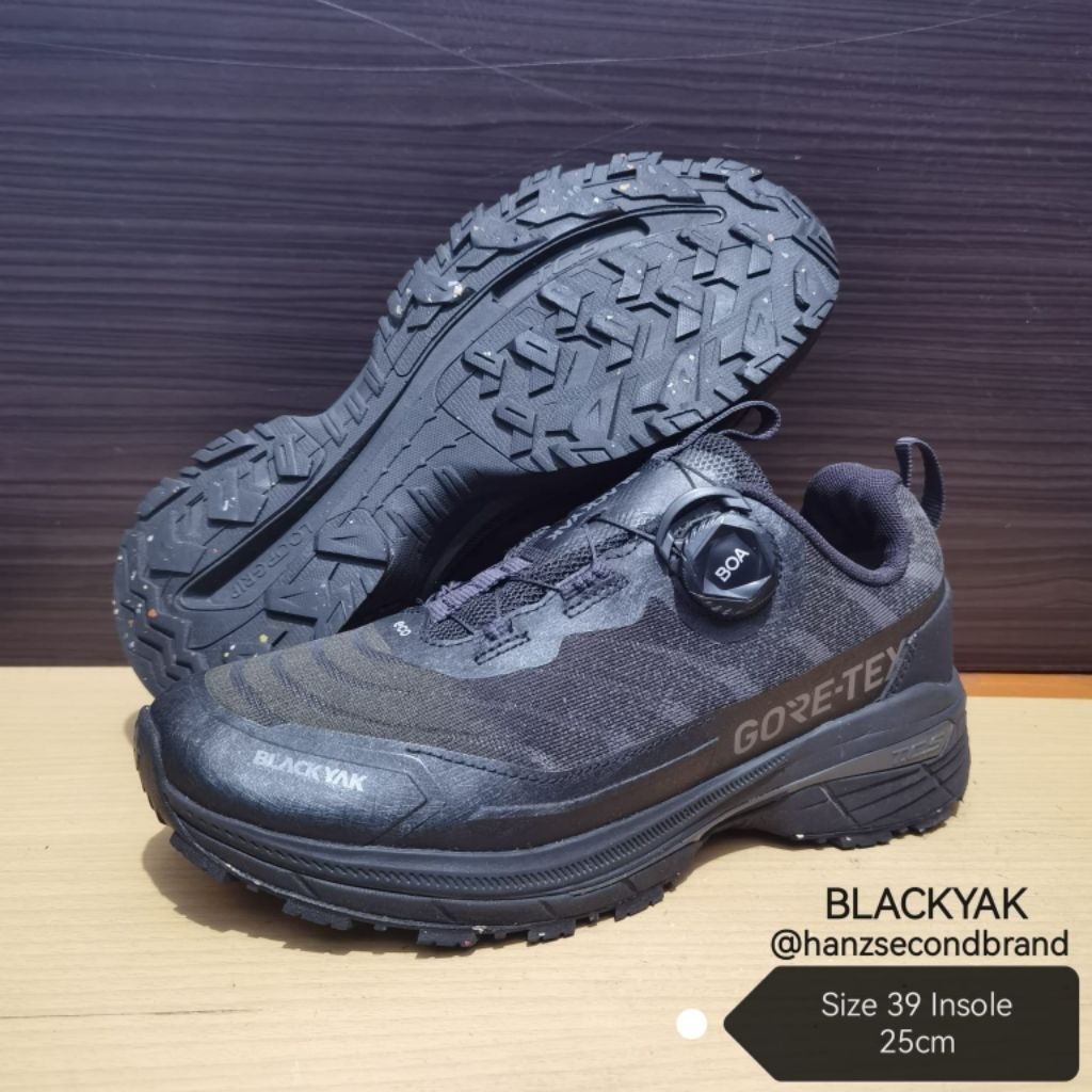 Hanz Second Brand - BLACKYAK ECO GORE-TEX BOA BLACK 39