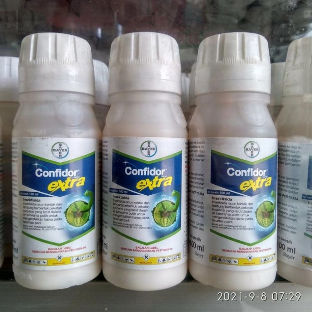 Confidor 350SC 100ml bahan aktif : Imidakloprid 350g/l