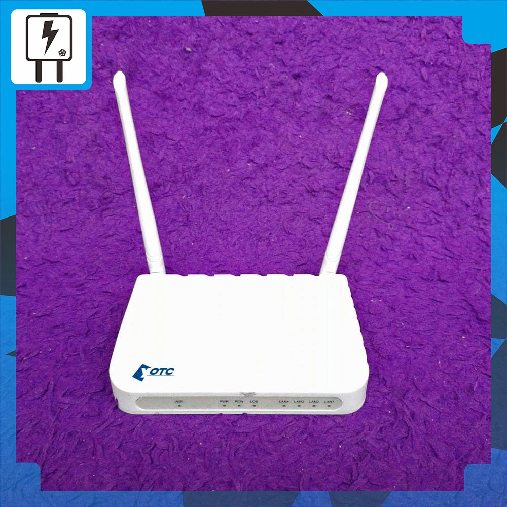 Router ONT XPON YOTC M2-4050 GPON EPON ONU Modem Wifi Range Extender Repeater Port Fiber Optik Biru