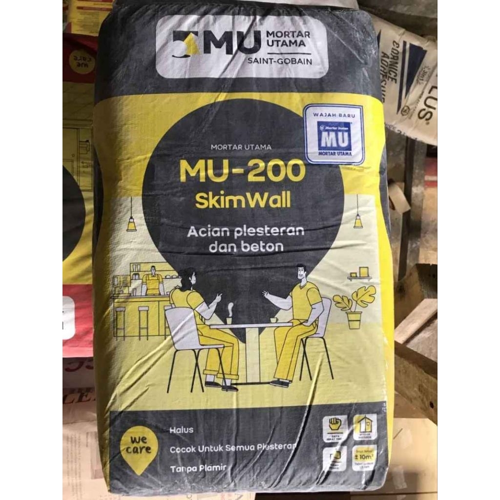 semen acian plester dan beton MU 200 (/sak)