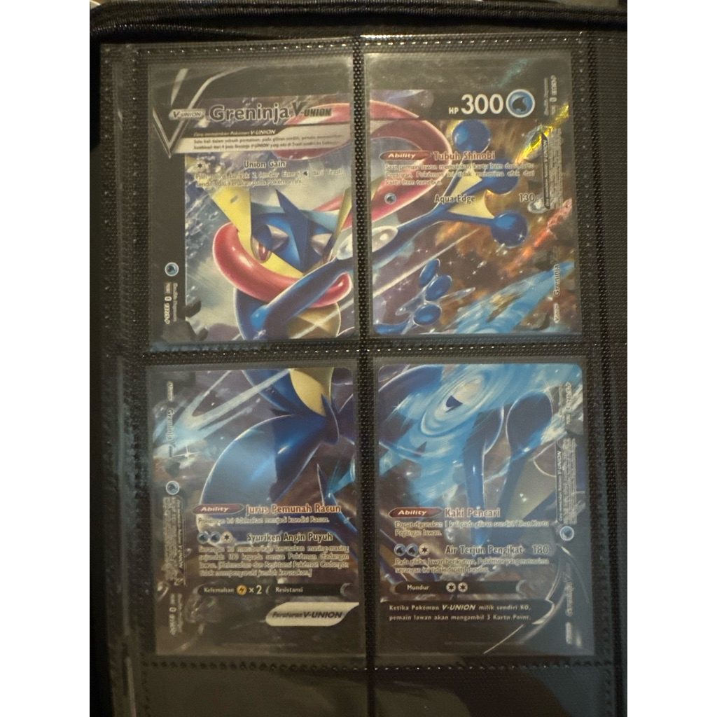 GRENINJA V UNION PROMO card 139/s-p POKEMON TCG INDONESIA