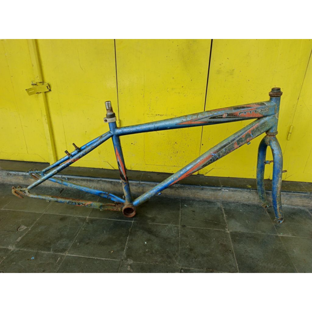 framefork sepeda mtb 26 tinggi ct 17 merk wimcycle mtx antiq