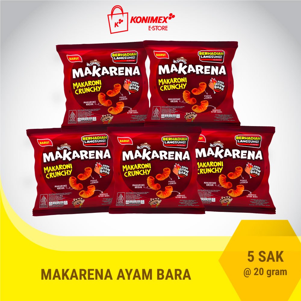 Makarena Ayam Bara Mr Sarmento 20g 5 sachet