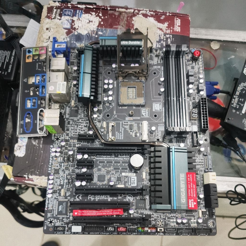 mainboard gigabyte z77x socket 1155