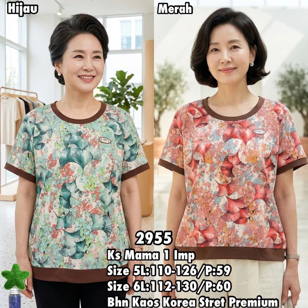 JL 2955 Kaos korea mama