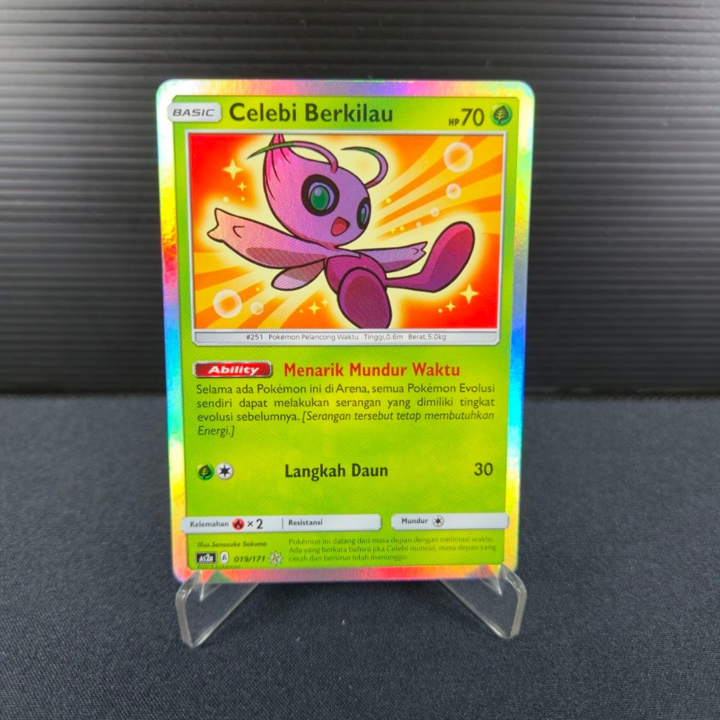 Celebi Berkilau 019/170 Pokemon IDN