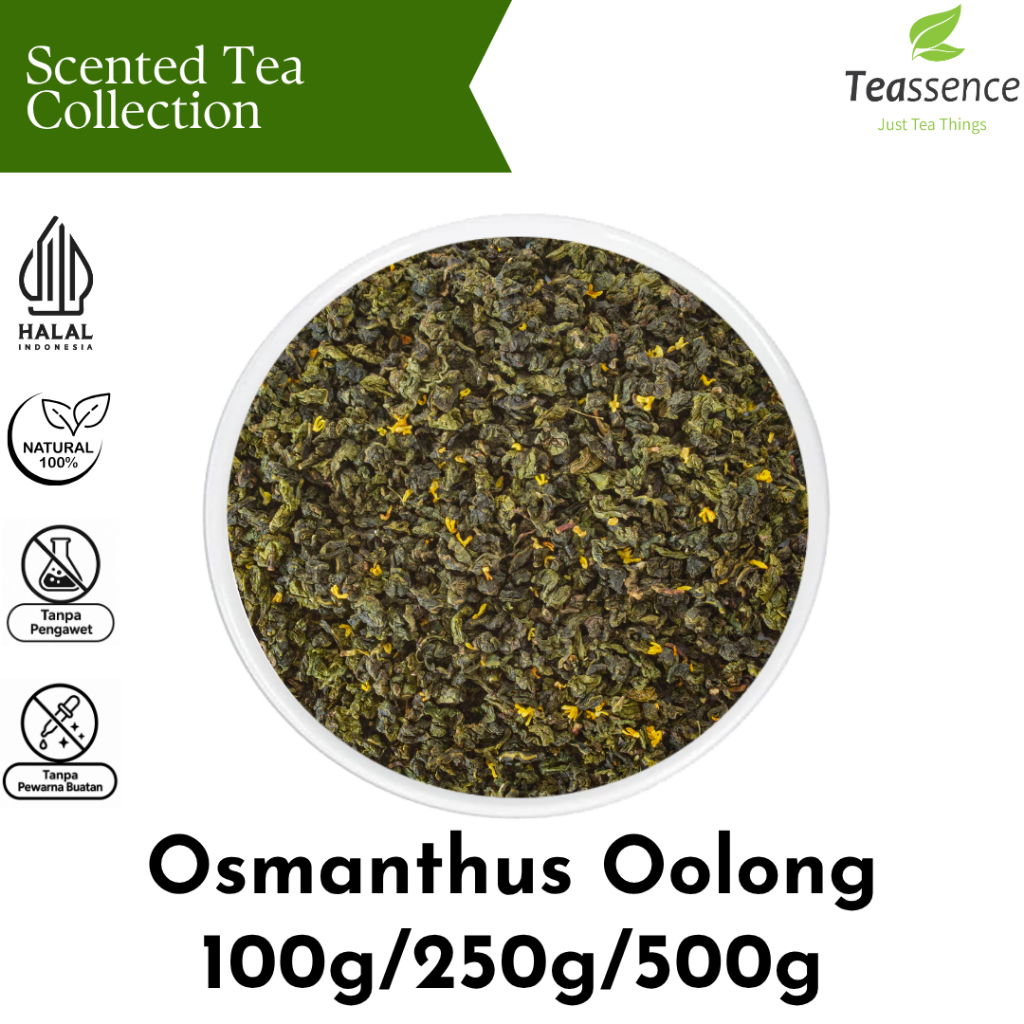 Osmanthus Oolong Tea / Teh Oolong Aroma Osmanthus/ Teh Aroma Premium / Osmanthus Oolong milk tea100g