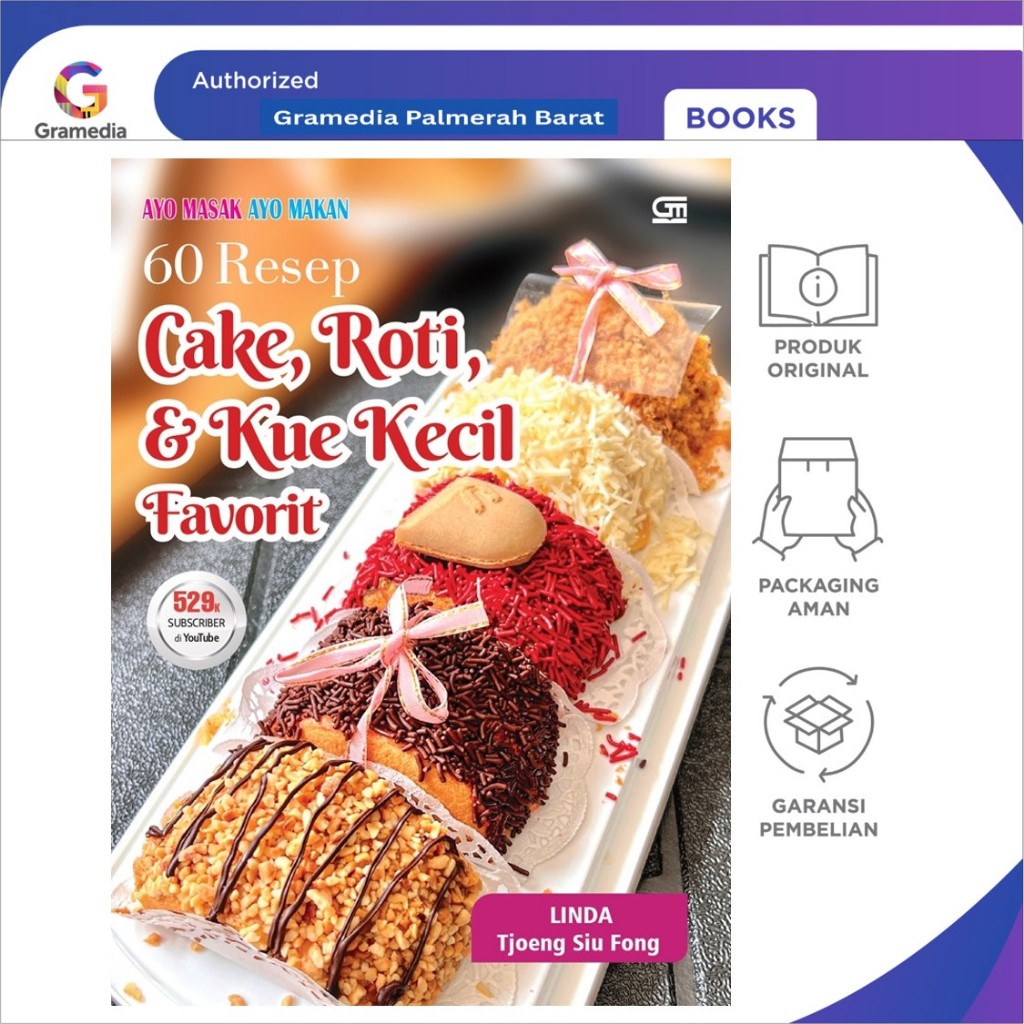 60 Resep Cake, Roti, dan Kue Kecil Favorit