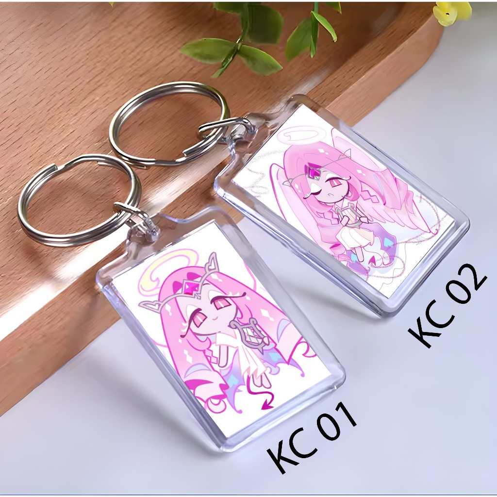 Keychain Eternal Sugar Cookie- Keychain GAME Cookie Run: Kingdom - Keychain - Eternal Sugar Cookie