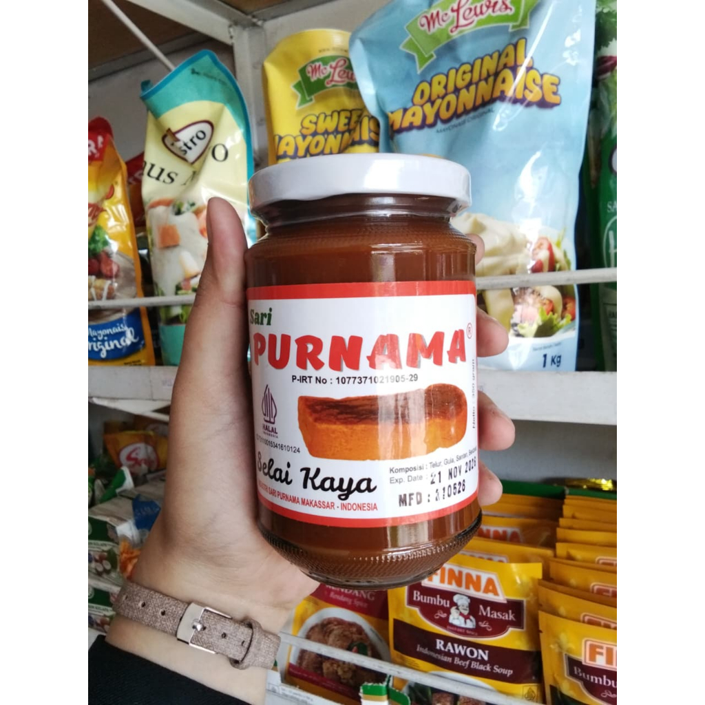 selai kaya purnama sari 350 gram-botol