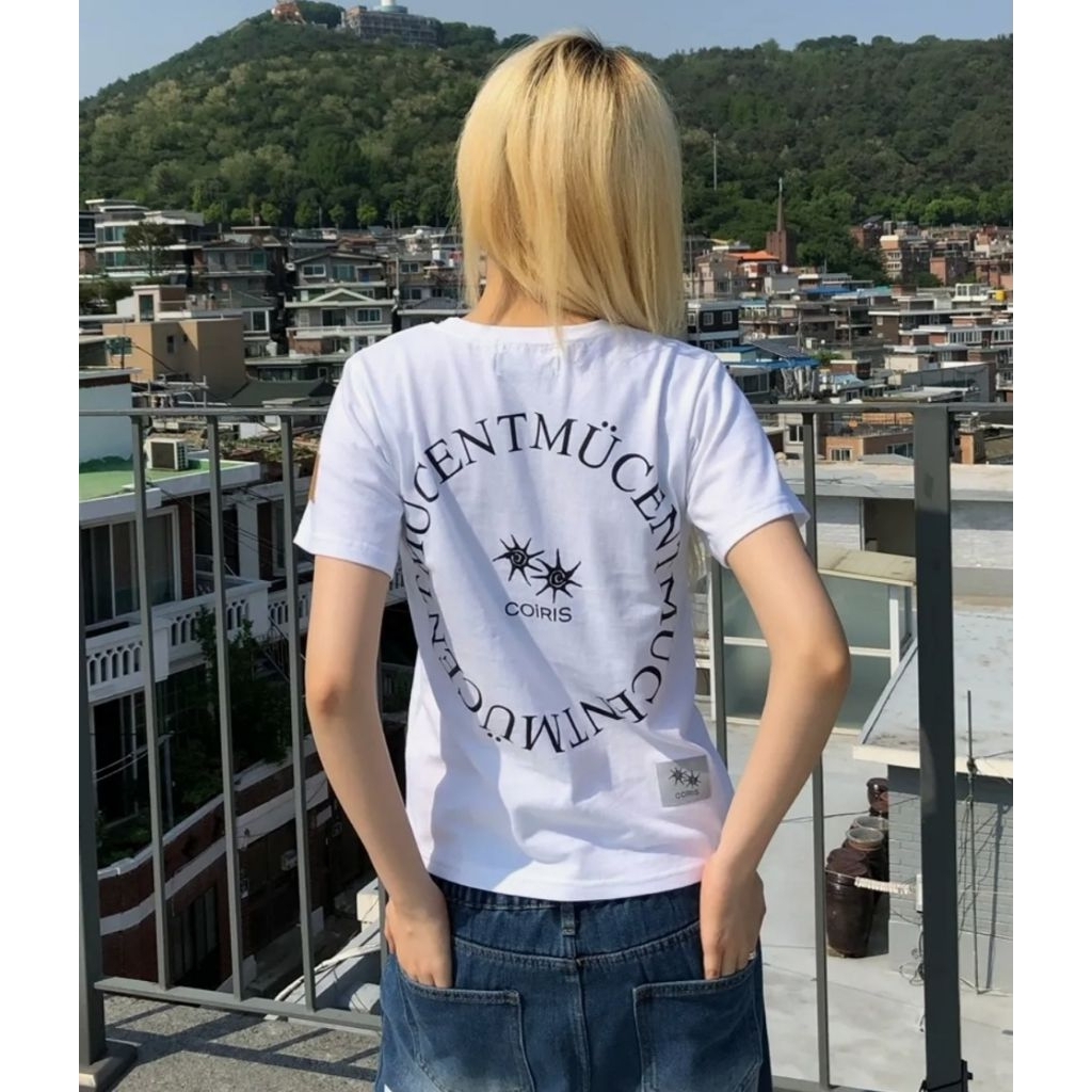MUCENT MUCENT X COIRIS SIGNATURE LOGO MIX HALF T