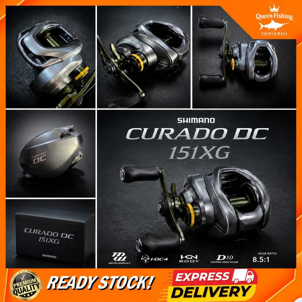 REEL SHIMANO CURADO DC 151 HG/XG