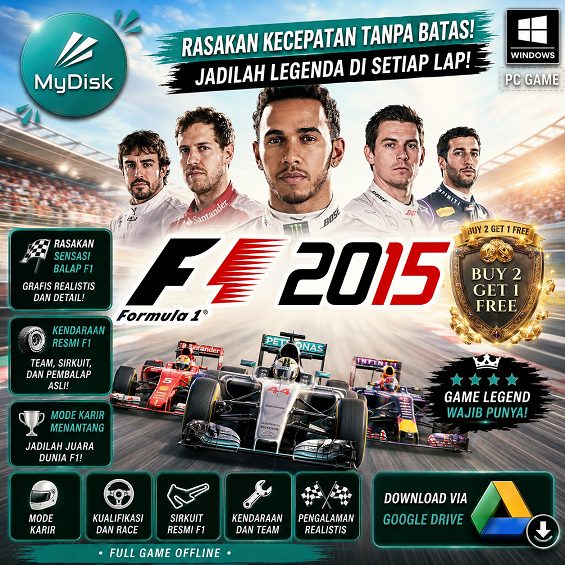 F1 2015 Formula 1 2015 - Game PC