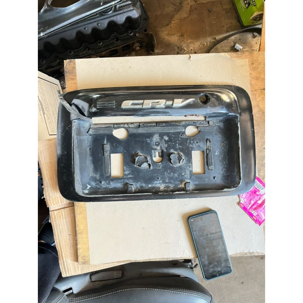 [PREMIUM] Dudukan Plat Nomor Honda CR-V Gen 1 (1996 - 2001) / Tatakan Plat Nomor