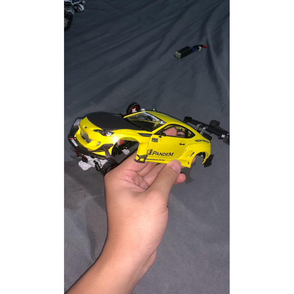 bodykit subaru BRZ rc drift 1/24 Aoshima,body kit pandem