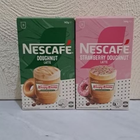 NESCAFE DOUGHNUT LATTE / NESCAFE STRAWBERRY DOUGHNUT LATTE