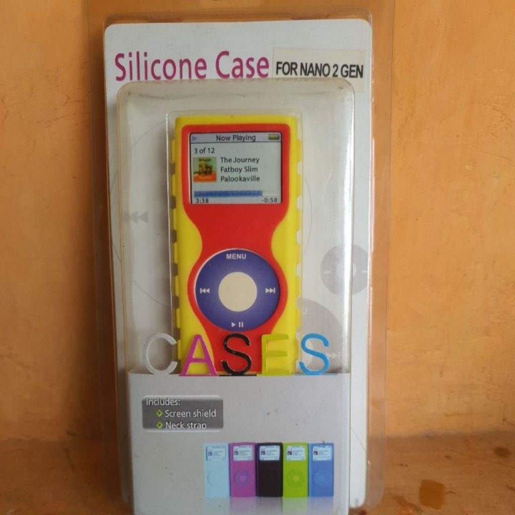 SILICON CASE IPOD NANO GEN 2 BARU STOCK LAMA WARNA UNIK