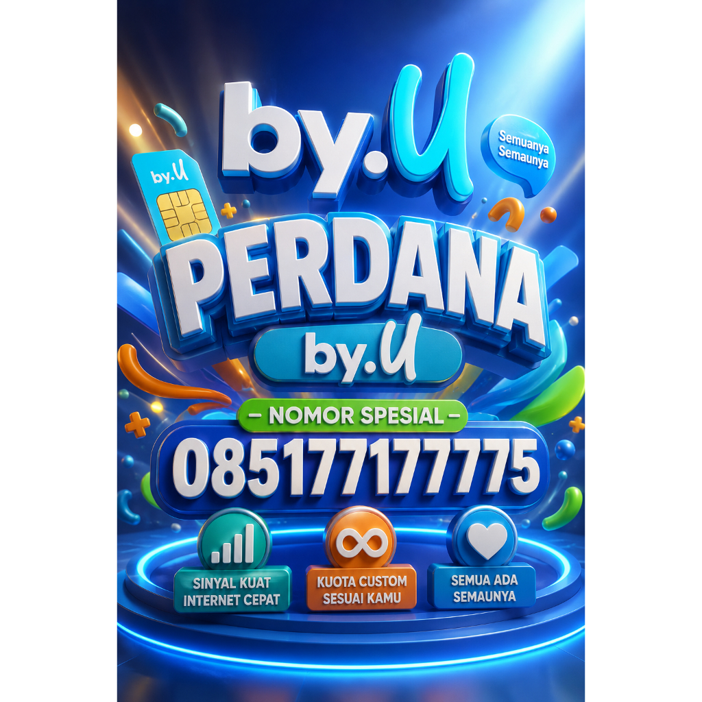 NOMOR CANTIK BYU 7777775