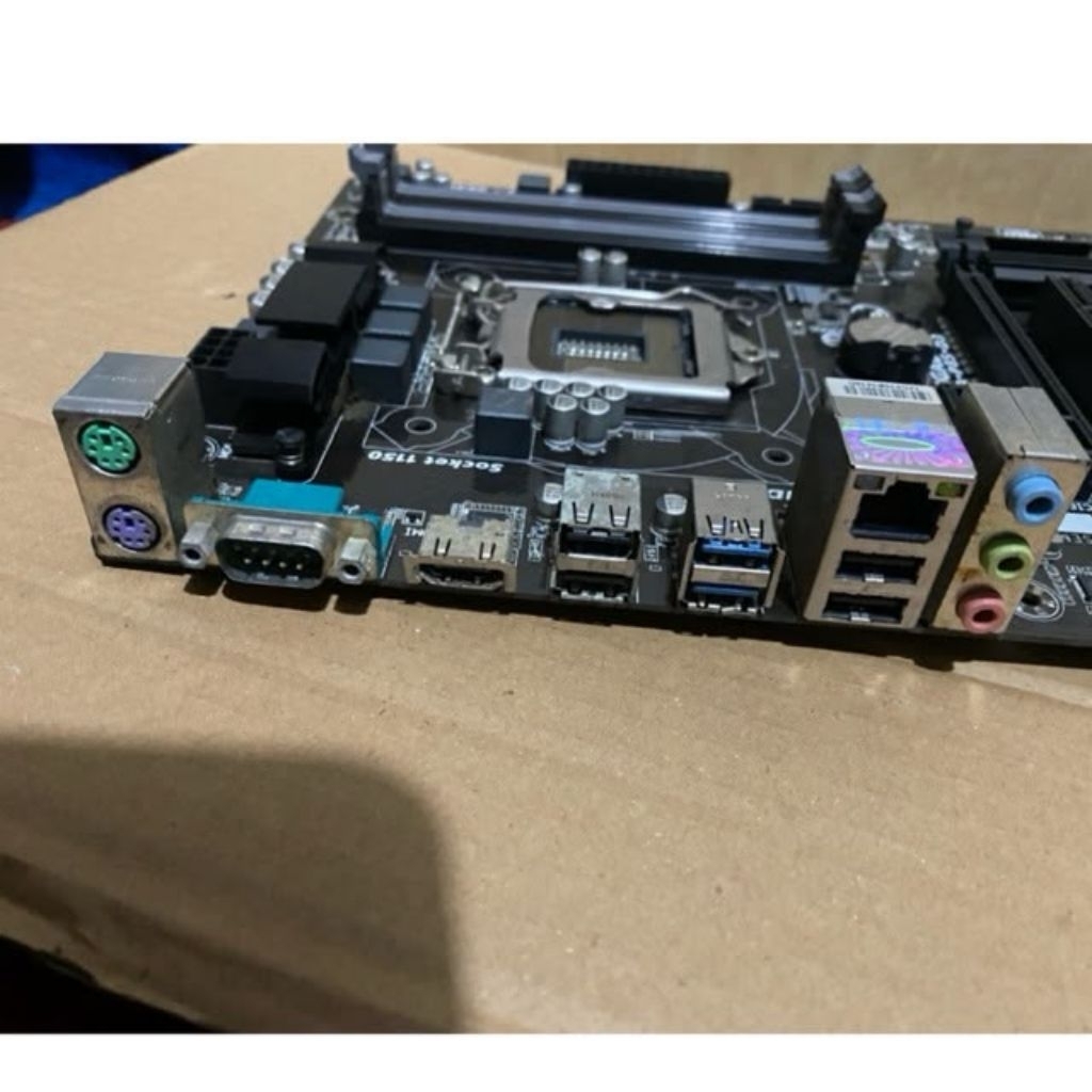 paket motherboard mobo h81 lga 1150 dan processor i5 h81+ i5 4570 gen 4