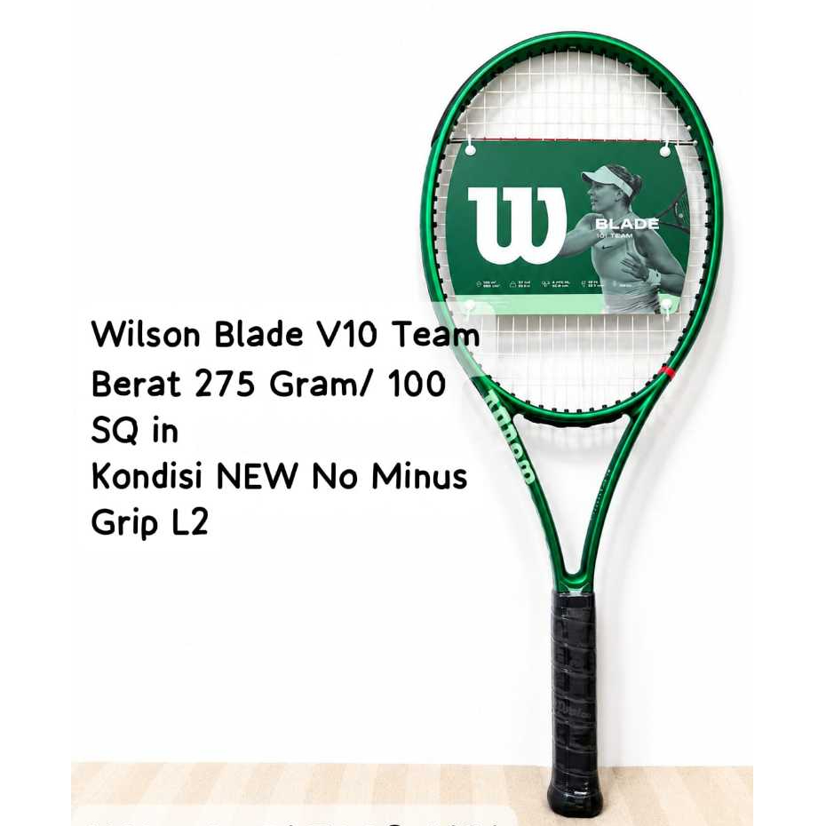 Wilson Blade V10 100 Team Original Murah - Raket Tenis Wilson Murah